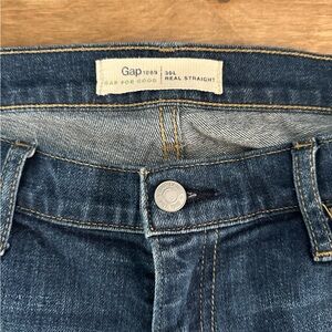 Gap Real Straight Medium wash
